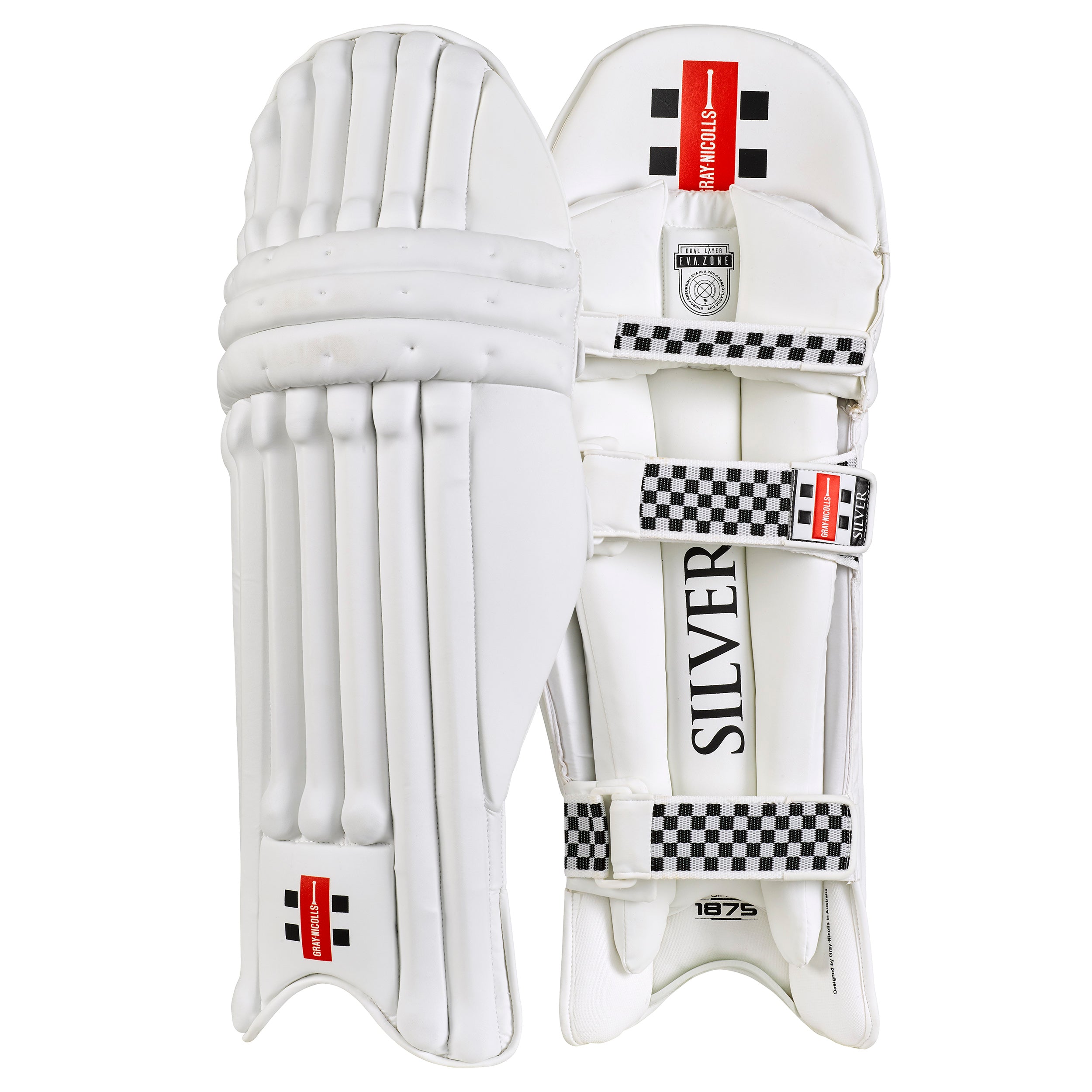 Gray Nicolls Silver Batting Legguard - Adult