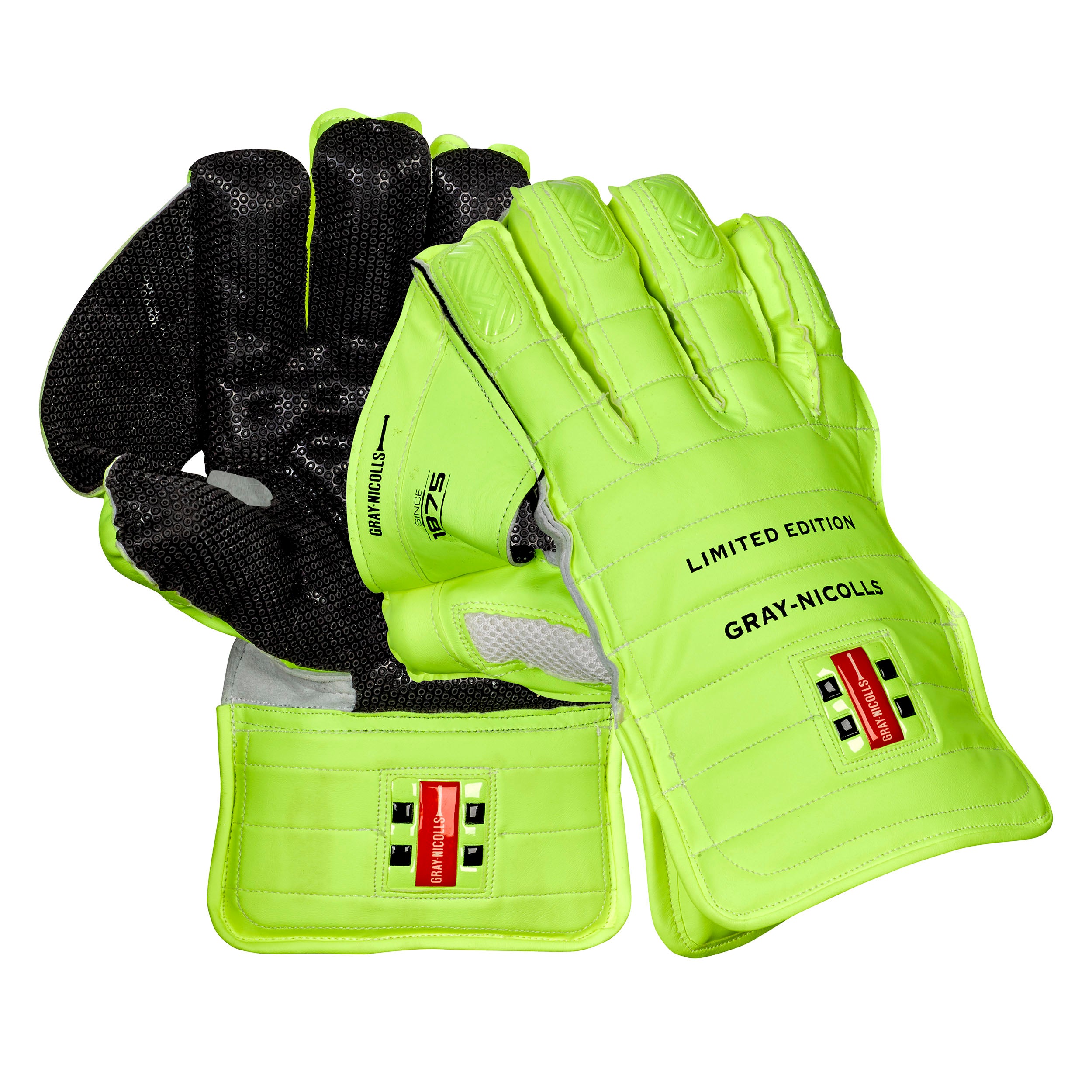 Gray Nicolls Limited Edition Yellow Wicket Keeping Gloves - Adult
