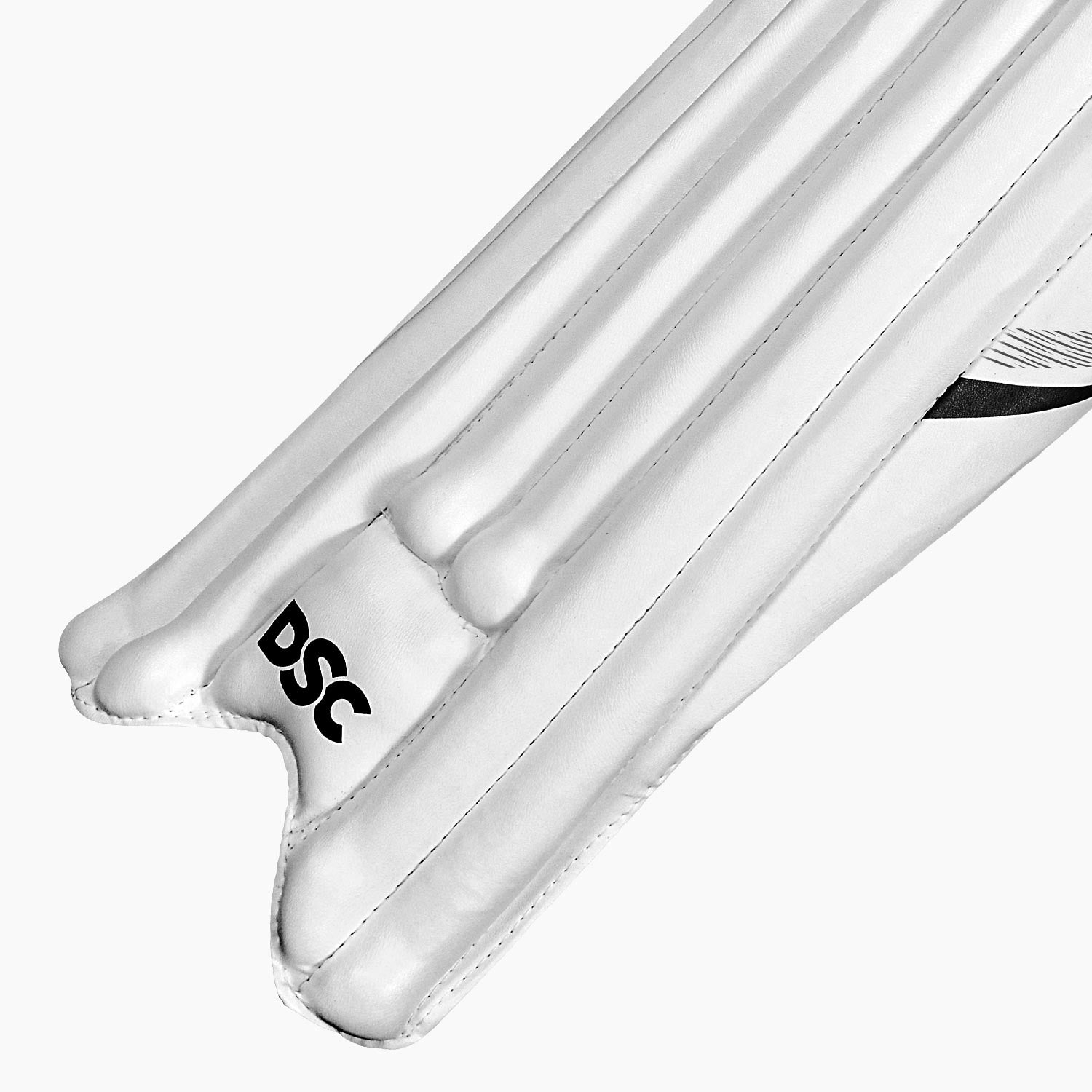 DSC Blak Junior Batting Leg Guard - 2XS Junior