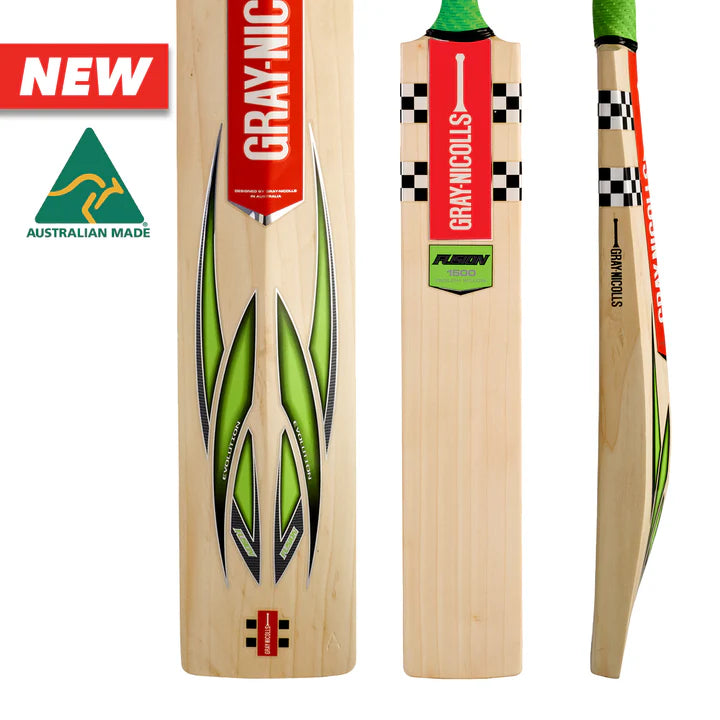Gray Nicolls Fusion 1500 Cricket Bat - Senior (Natural)