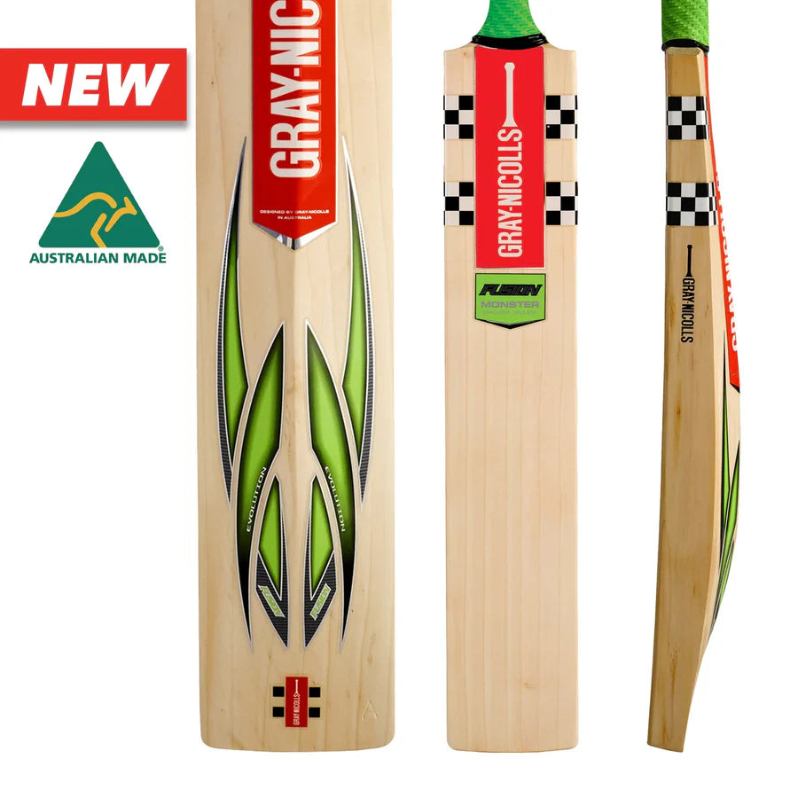 Gray Nicolls Fusion Monster Cricket Bat - Senior (Natural)