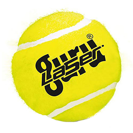Guru Laser Heavy Tennis Cricket Ball - Yellow