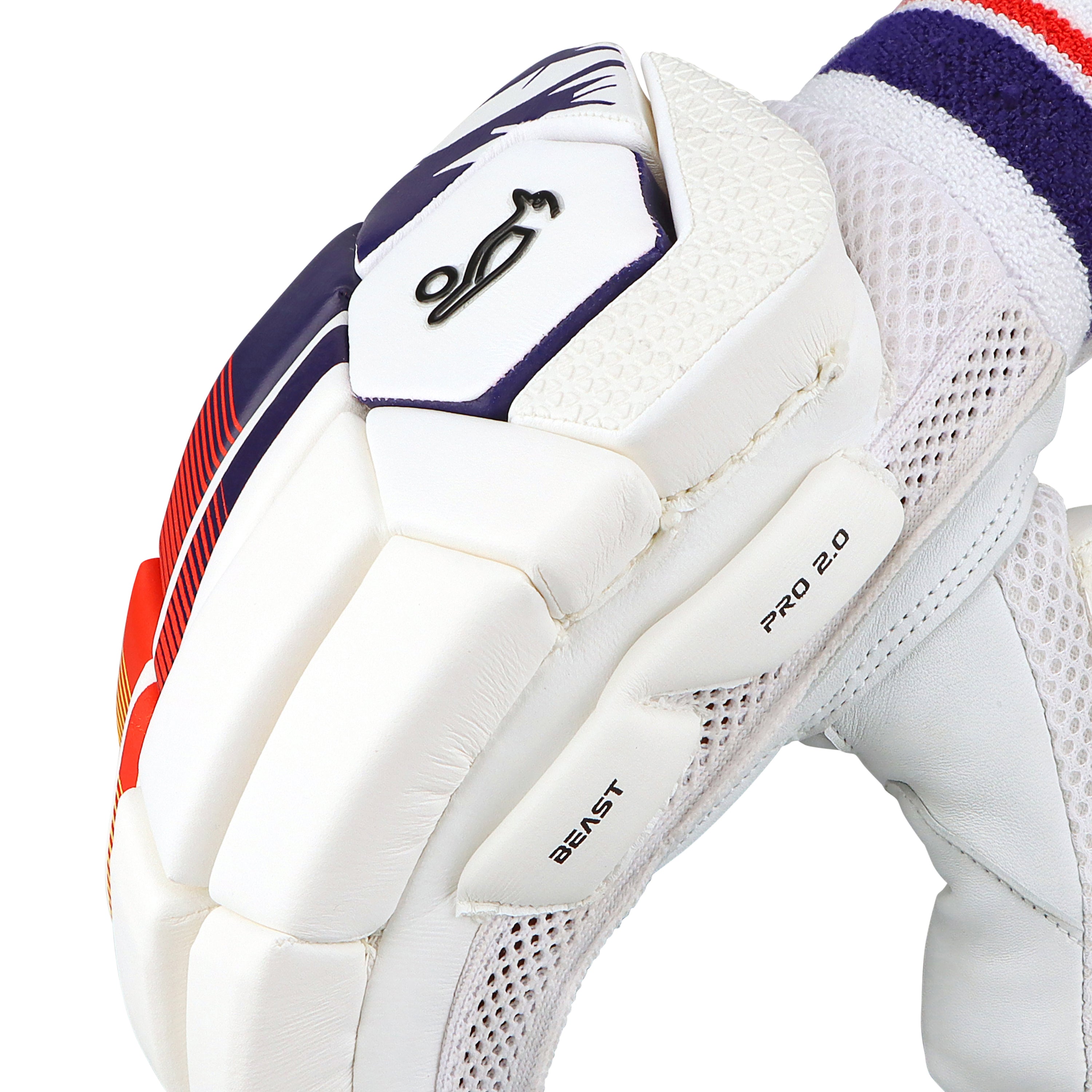 Kookaburra Beast Pro 2.0 Cricket Batting Gloves - Small Adult
