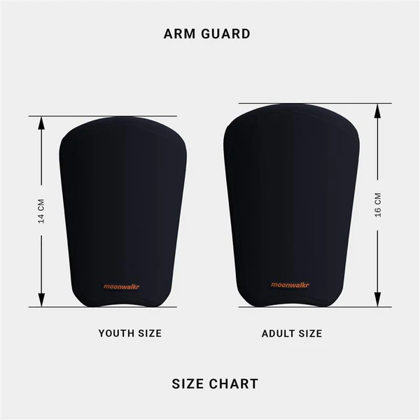 Moonwalkr Cricket Arm Guard - Youth Navy