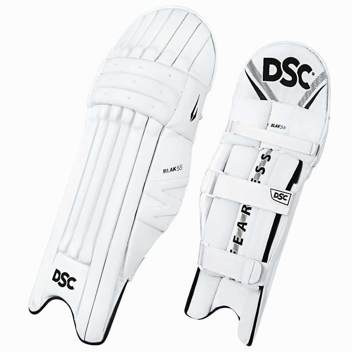 DSC Blak 55 Batting Leg Guard - Adult