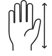 hand length diagram