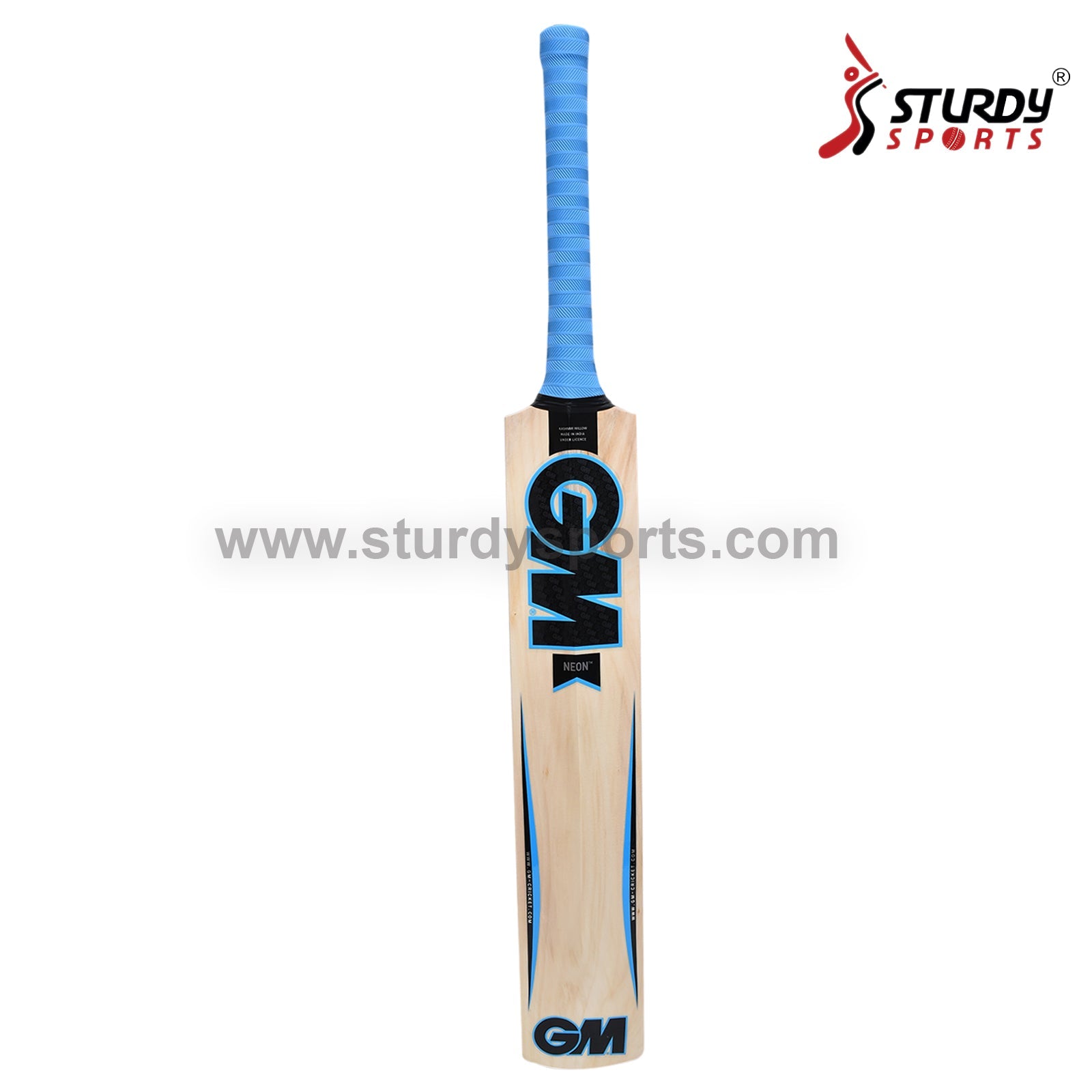 Gunn & Moore GM Neon Striker Kashmiri Willow Cricket Bat - Size 5