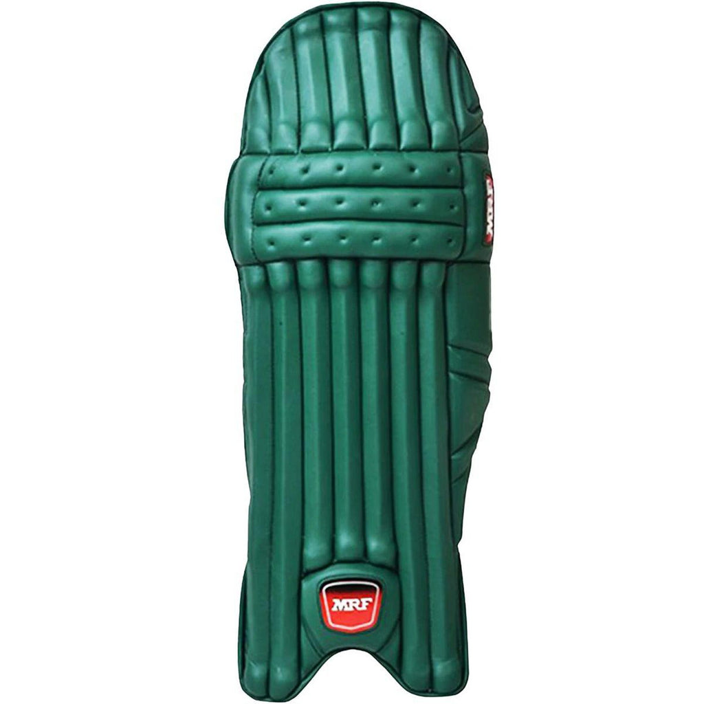 MRF Genius Grand Coloured Batting Pads Bottle Green Sturdy Sports