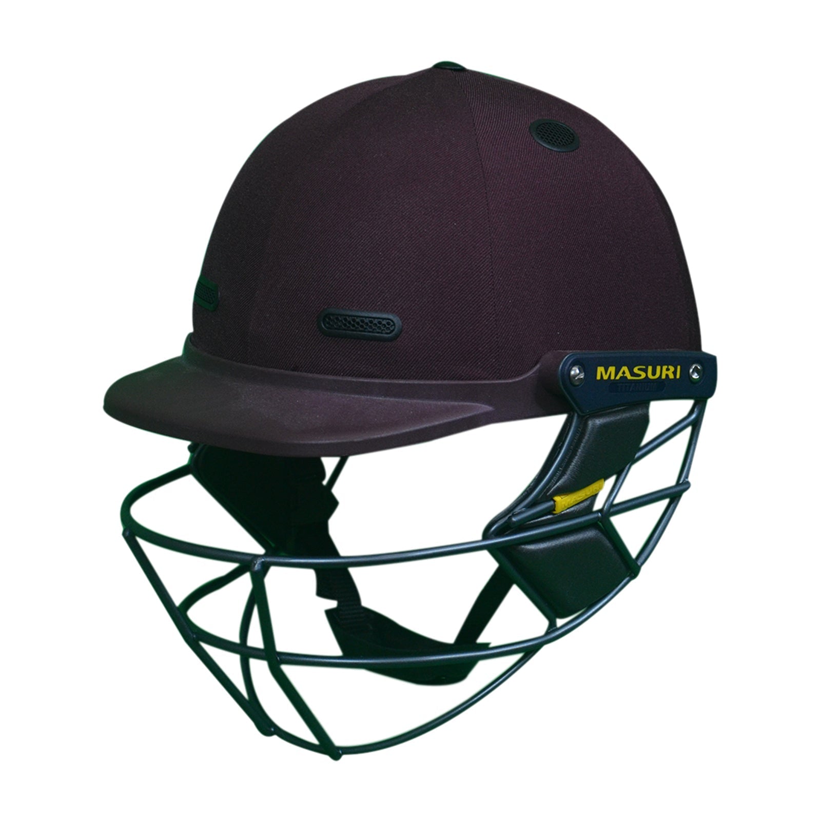 Masuri T Line Titanium Maroon Cricket Helmet - Senior