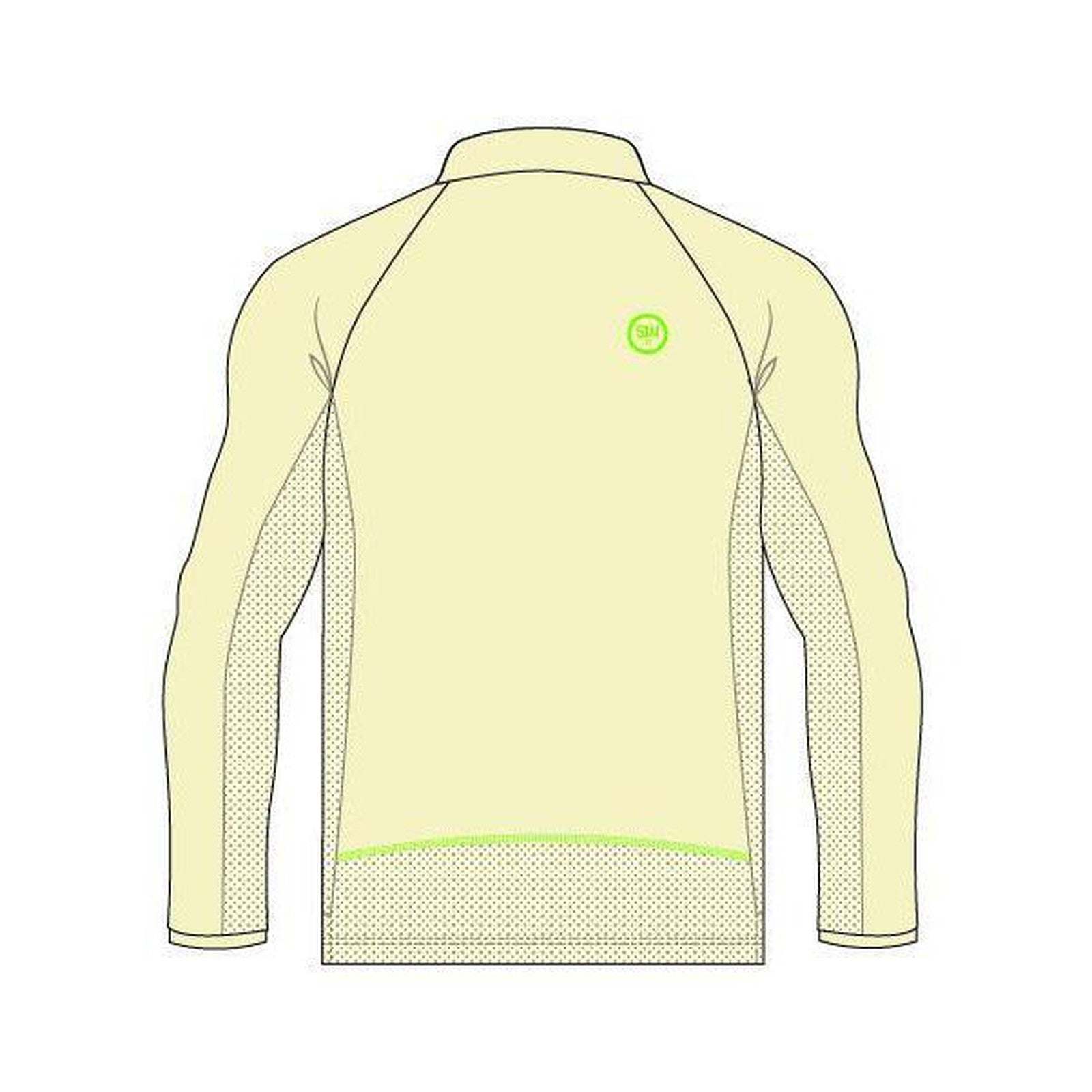 SW23 Long Sleeve Elite Polo - White