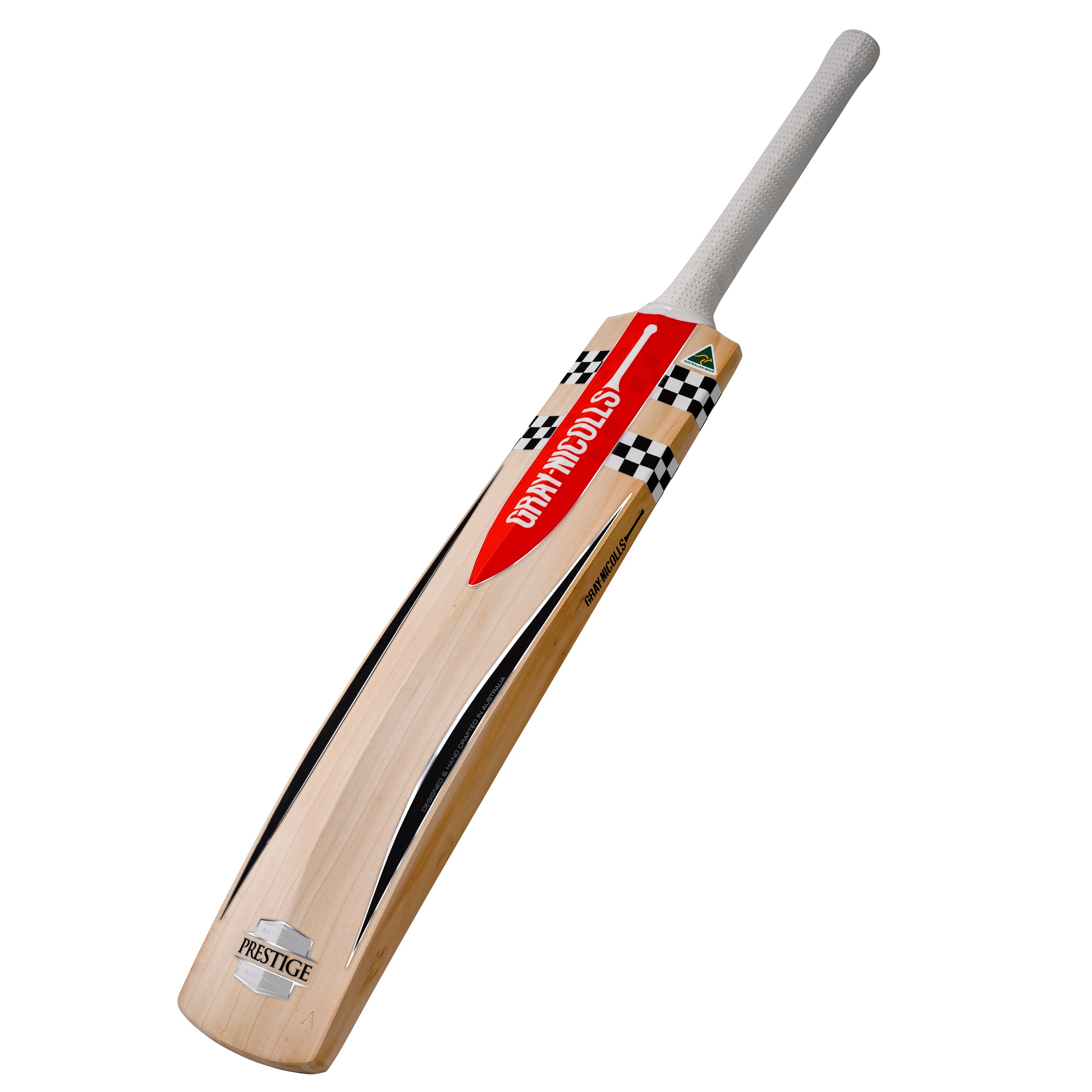 Gray Nicolls Prestige Cricket Bat - Senior Long Blade Natural