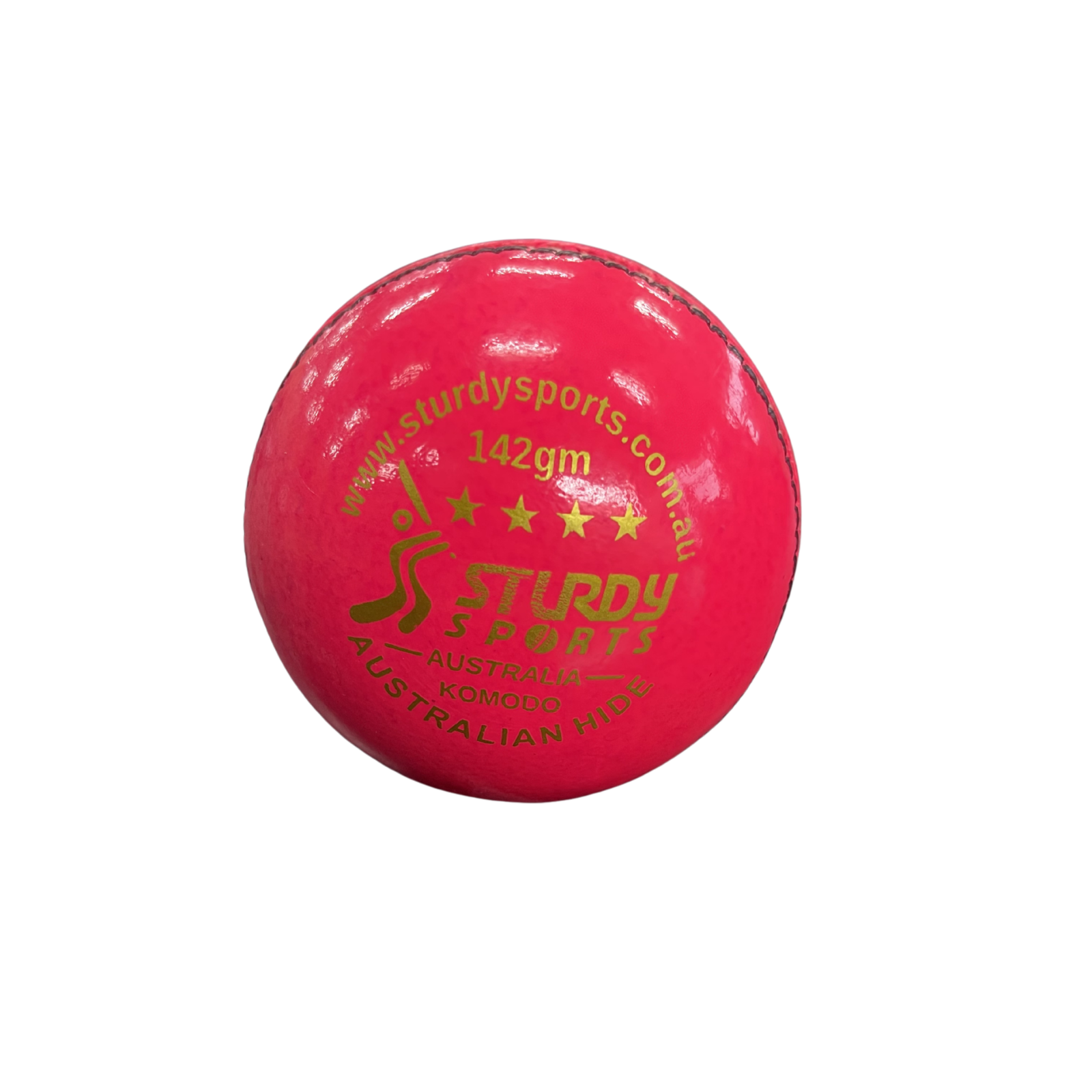 Sturdy Komodo Pink 2 Piece Cricket Ball - Youth