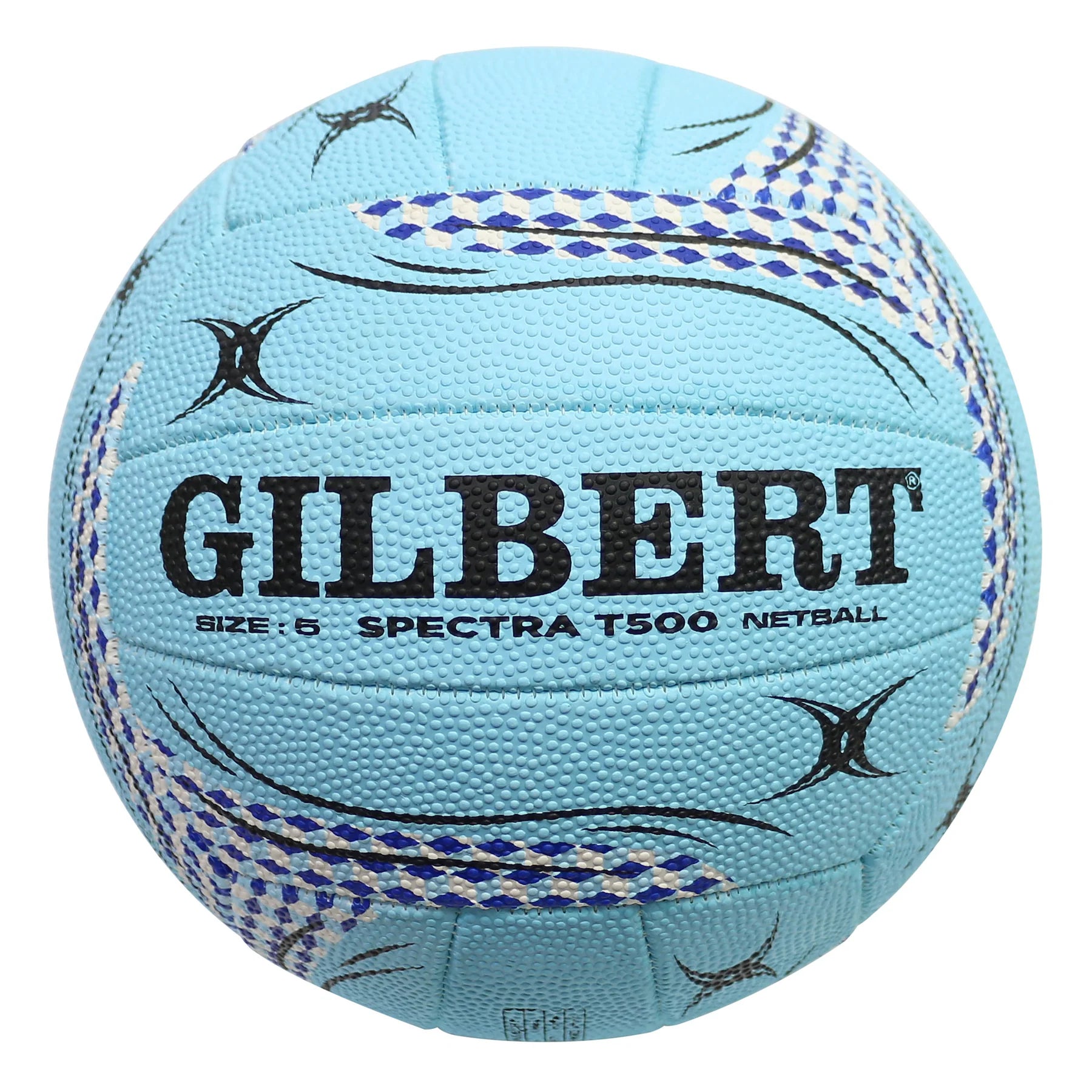 Gilbert Spectra T500 Blue Netball - Size 5