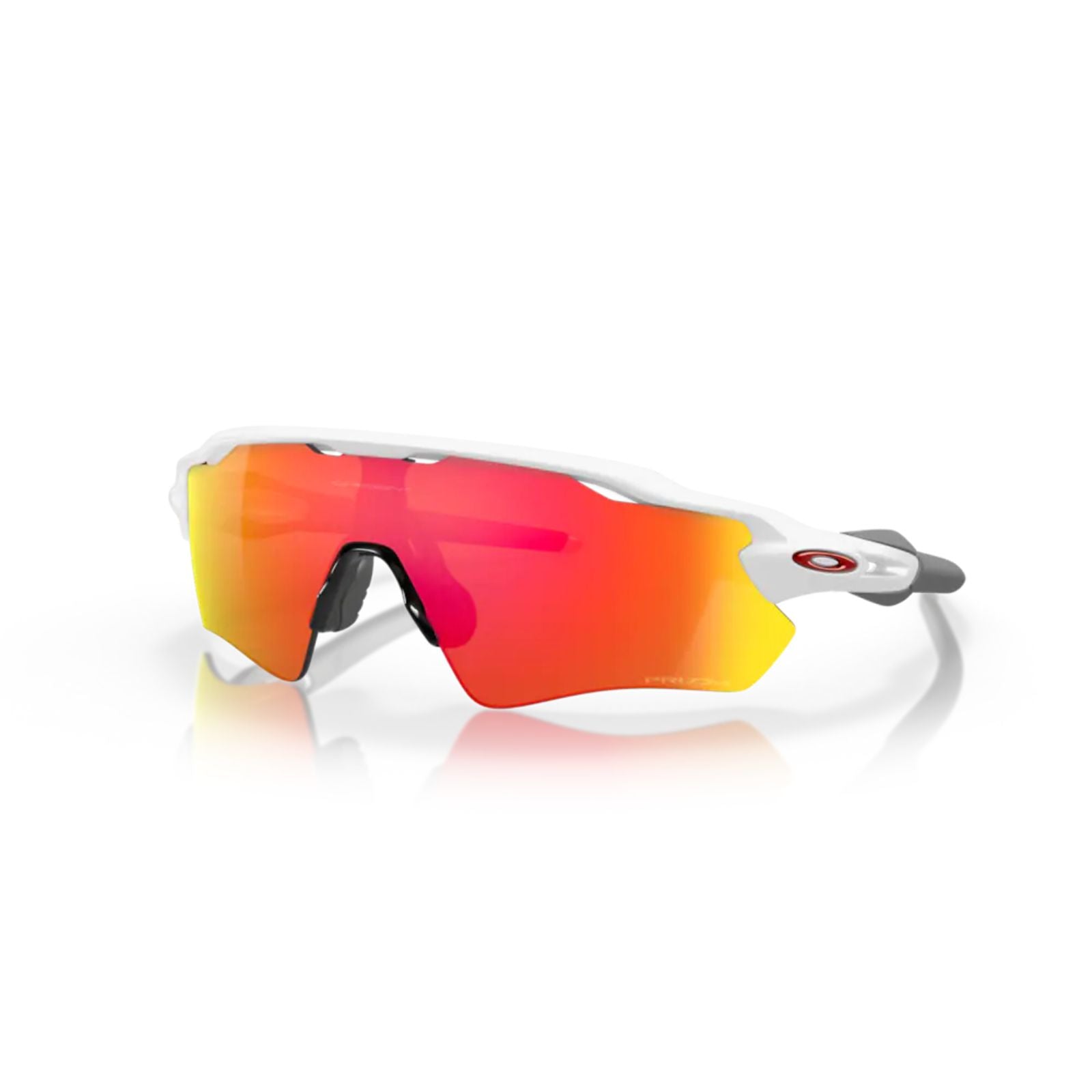 Oakley Radar EV Path Polished White - Prizm Ruby Sunglasses