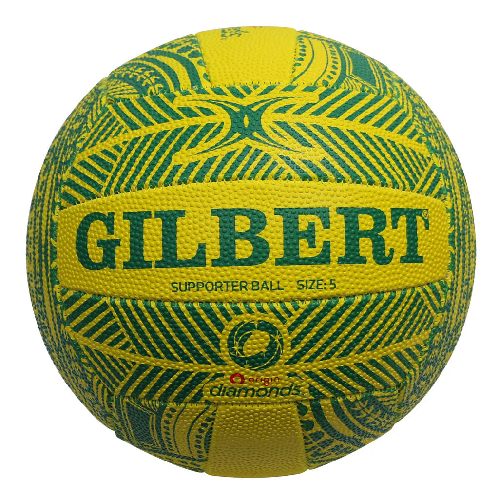 Gilbert First Nations Diamonds Supporter Netball - Size 5