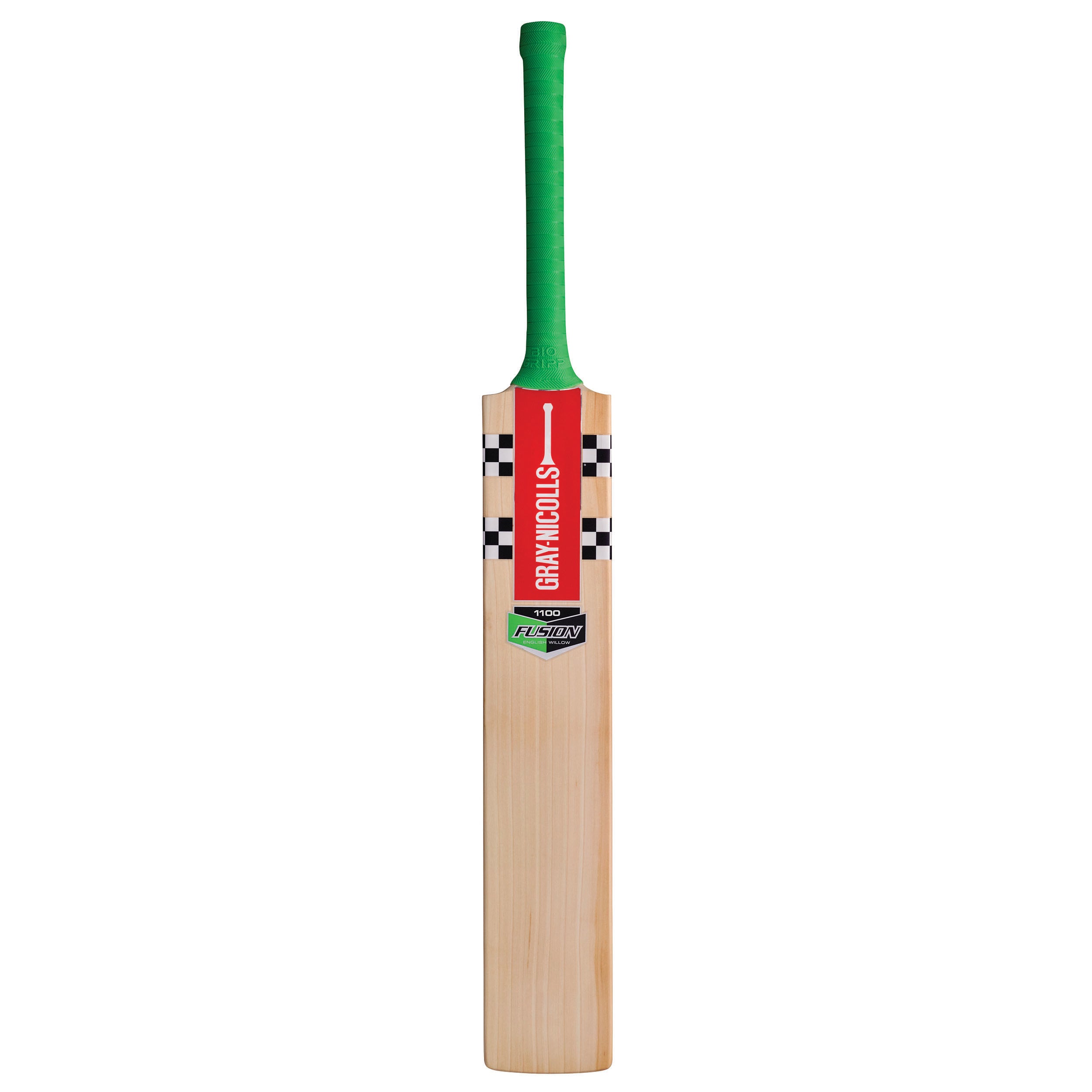 Gray Nicolls Fusion 1100 Cricket Bat - Adult Long Blade Natural