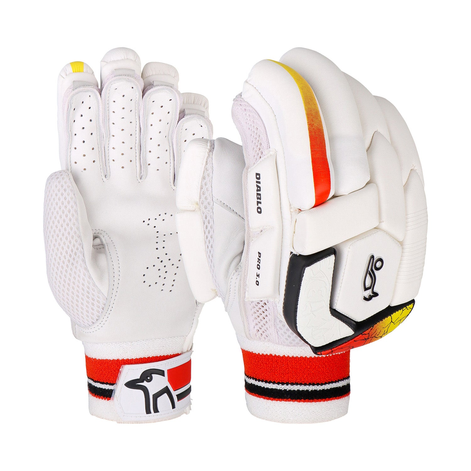 Kookaburra Diablo Pro 3.0 Cricket Batting Gloves - Youth