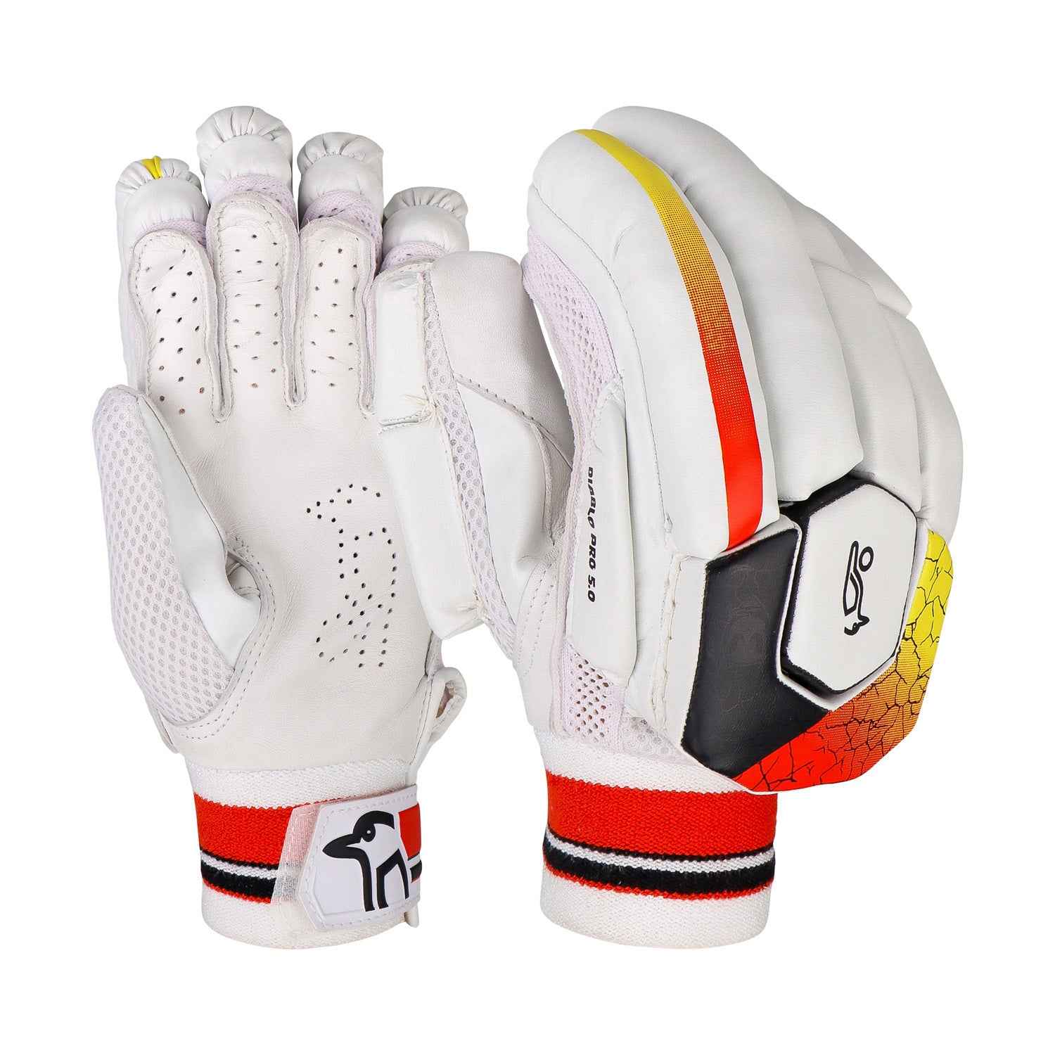 Kookaburra Diablo Pro 5.0 Cricket Batting Gloves - XS Junior