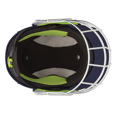 Kookaburra Pro 600 Cricket Helmet & Neck Guard - White