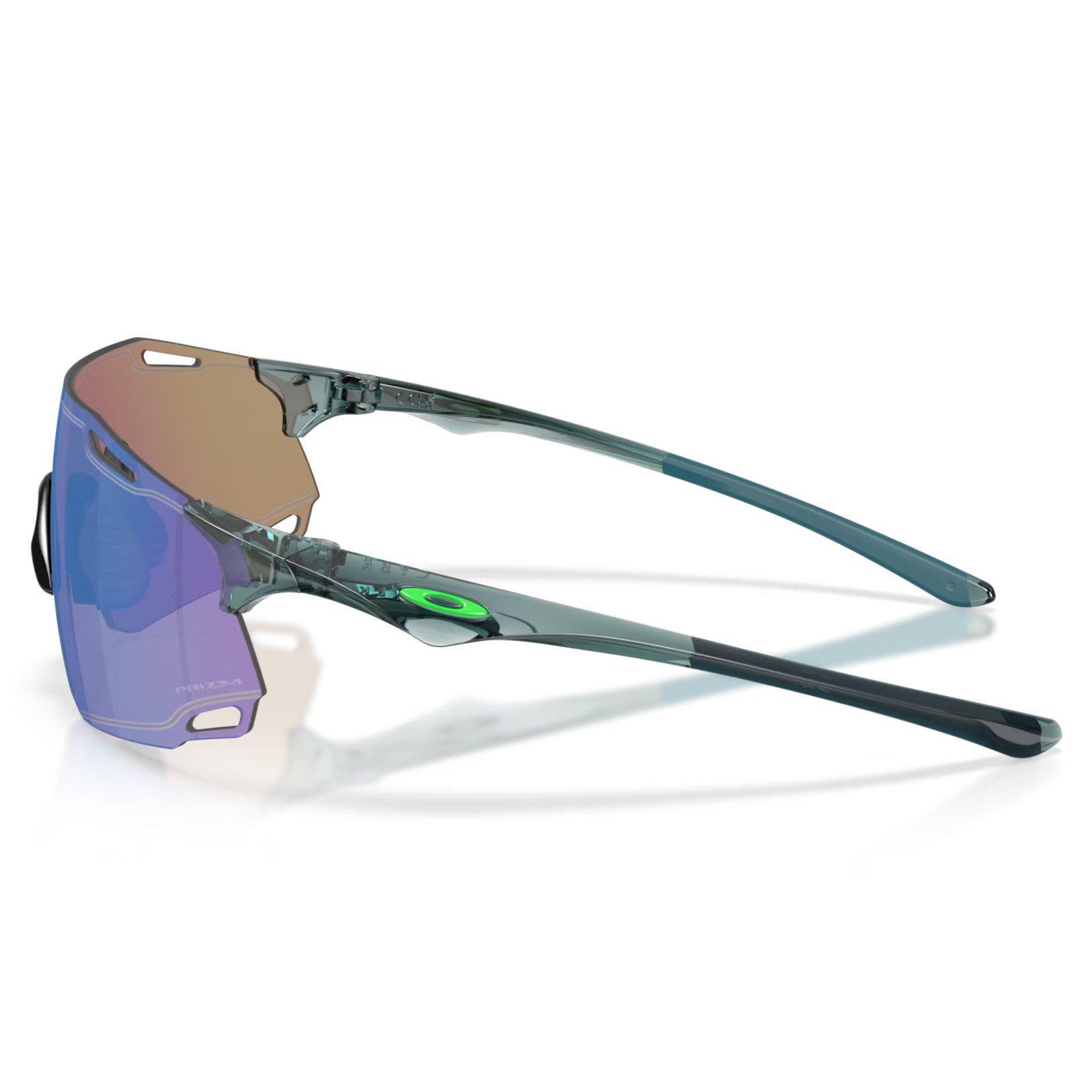 Oakley CYBR DYNO Polished Black - Prizm Sapphire Sunglasses