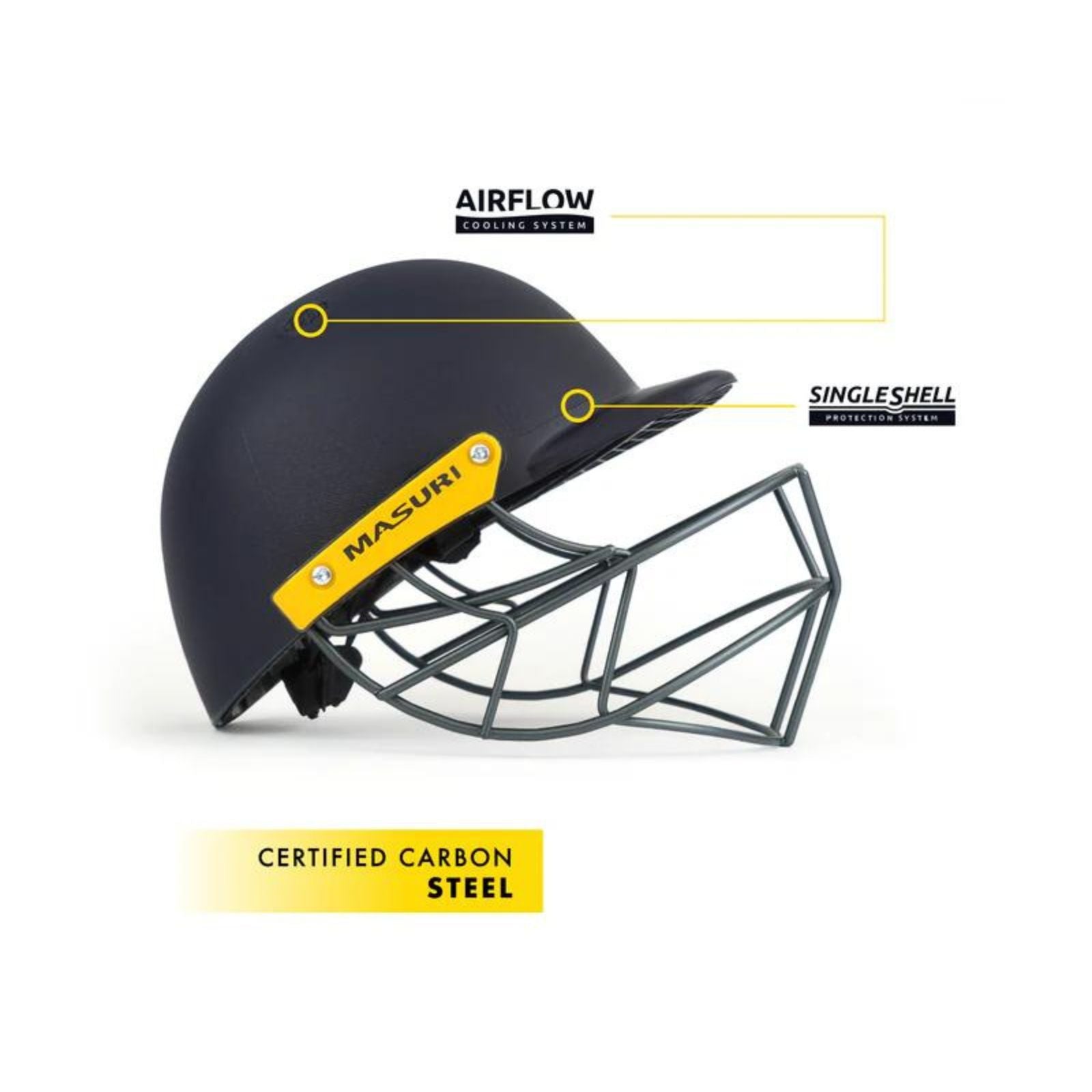 Masuri C Line Cricket Helmet with Adjuster - Junior Small