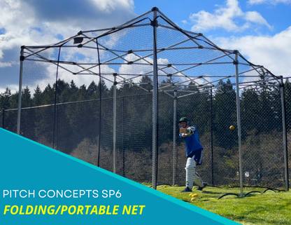 Pitch Concepts SP6 Folding/Portable Batting Net