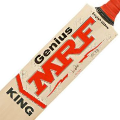 MRF Genius King Cricket Bat & Gloves Combo - Senior