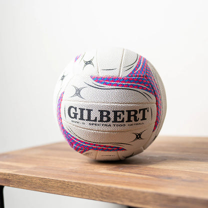 Gilbert Spectra T500 White Netball - Size 5