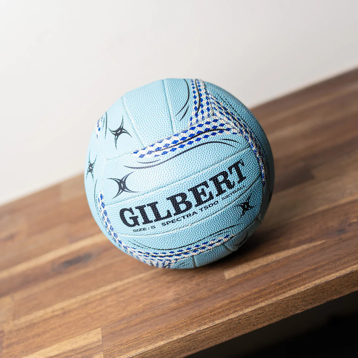 Gilbert Spectra T500 Blue Netball - Size 5