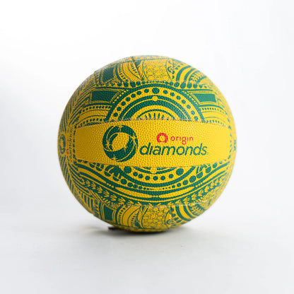 Gilbert First Nations Diamonds Supporter Netball - Size 5