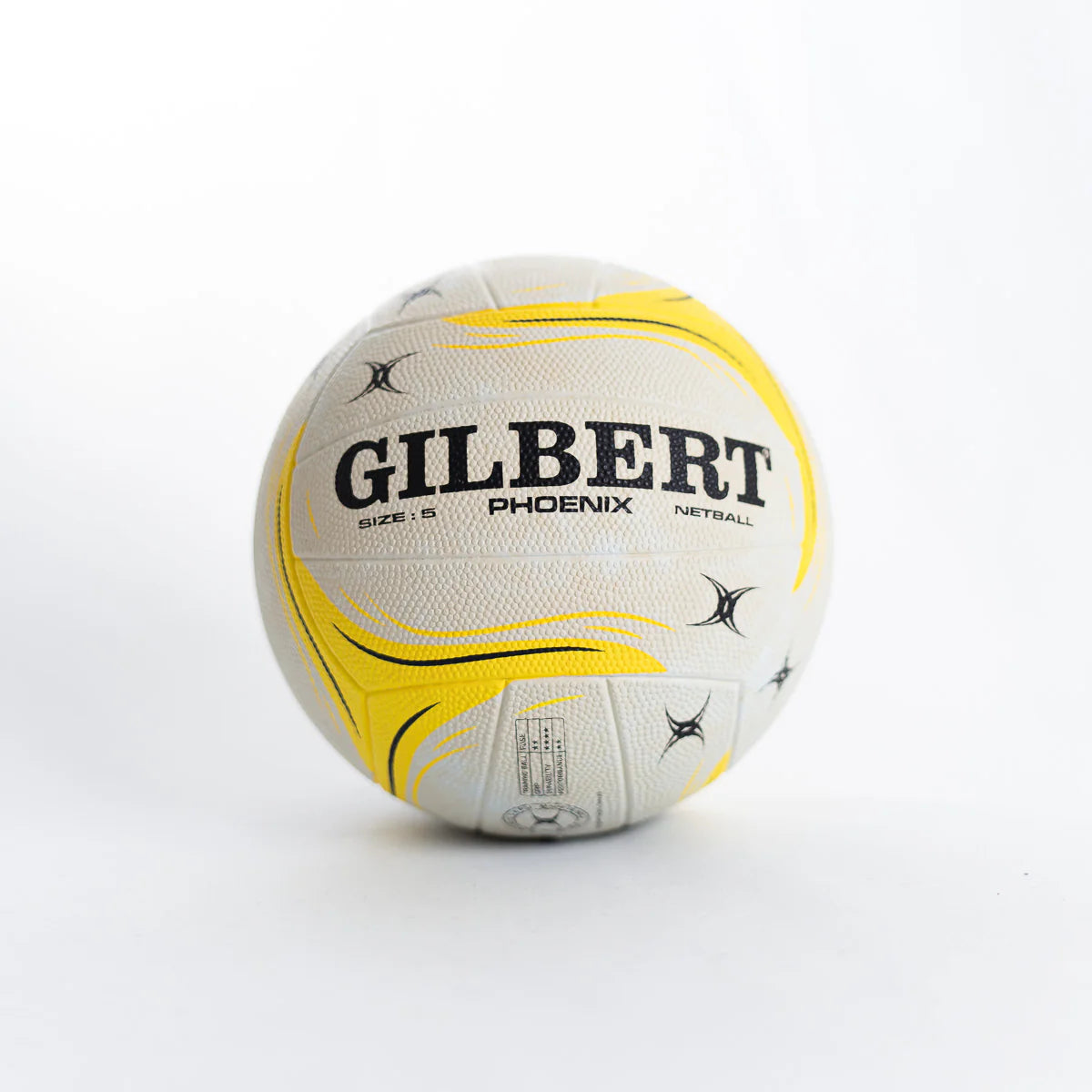 Gilbert Phoenix White Netball - Size 5