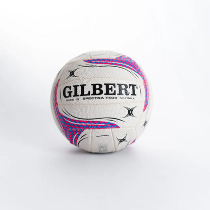 Gilbert Spectra T500 White Netball - Size 4