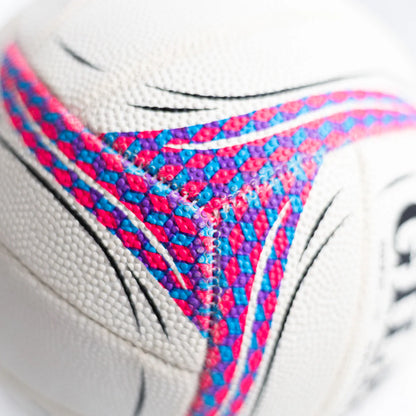 Gilbert Spectra T500 White Netball - Size 4