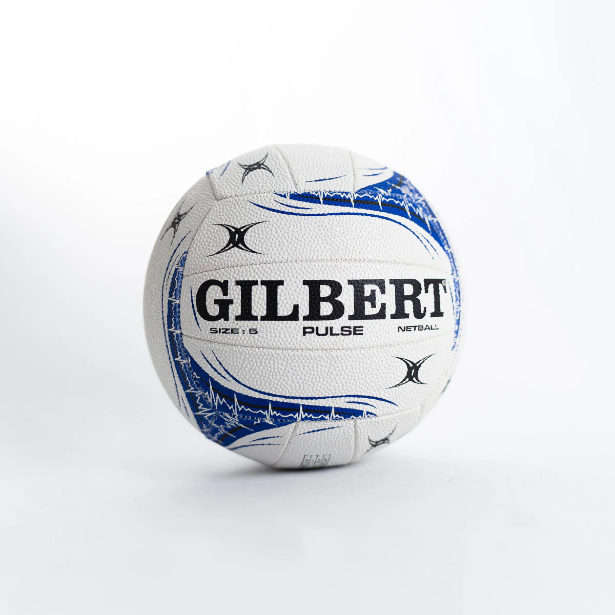 Gilbert Pulse Netball White - Size 5