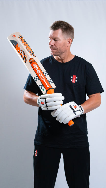 Gray Nicolls David Warner Kaboom Premier Cricket Bat - Senior Long Blade