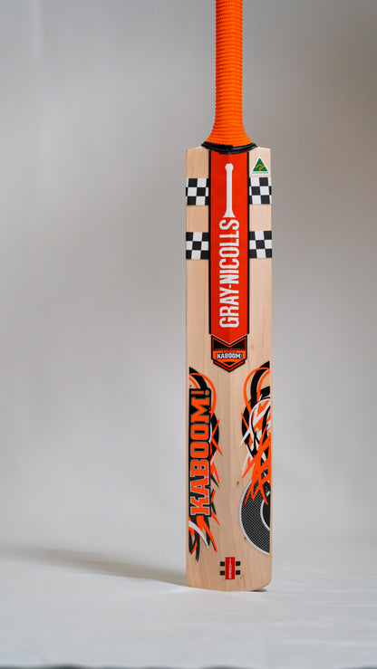 Gray Nicolls David Warner Kaboom Premier Cricket Bat - Senior Long Blade