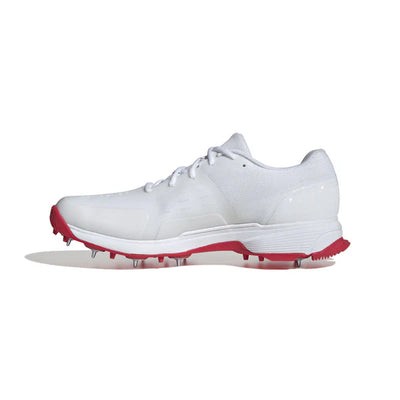 Adidas Adizero 22YDS Full Spike Shoes - White Gold