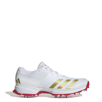 Adidas Adizero 22YDS Full Spike Shoes - White Gold