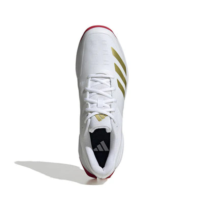 Adidas Adizero 22YDS Full Spike Shoes - White Gold