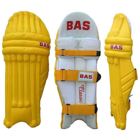 BAS Vintage Classic Yellow Batting Pads - Senior