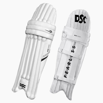 DSC Blak Junior Batting Leg Guard - XS Junior