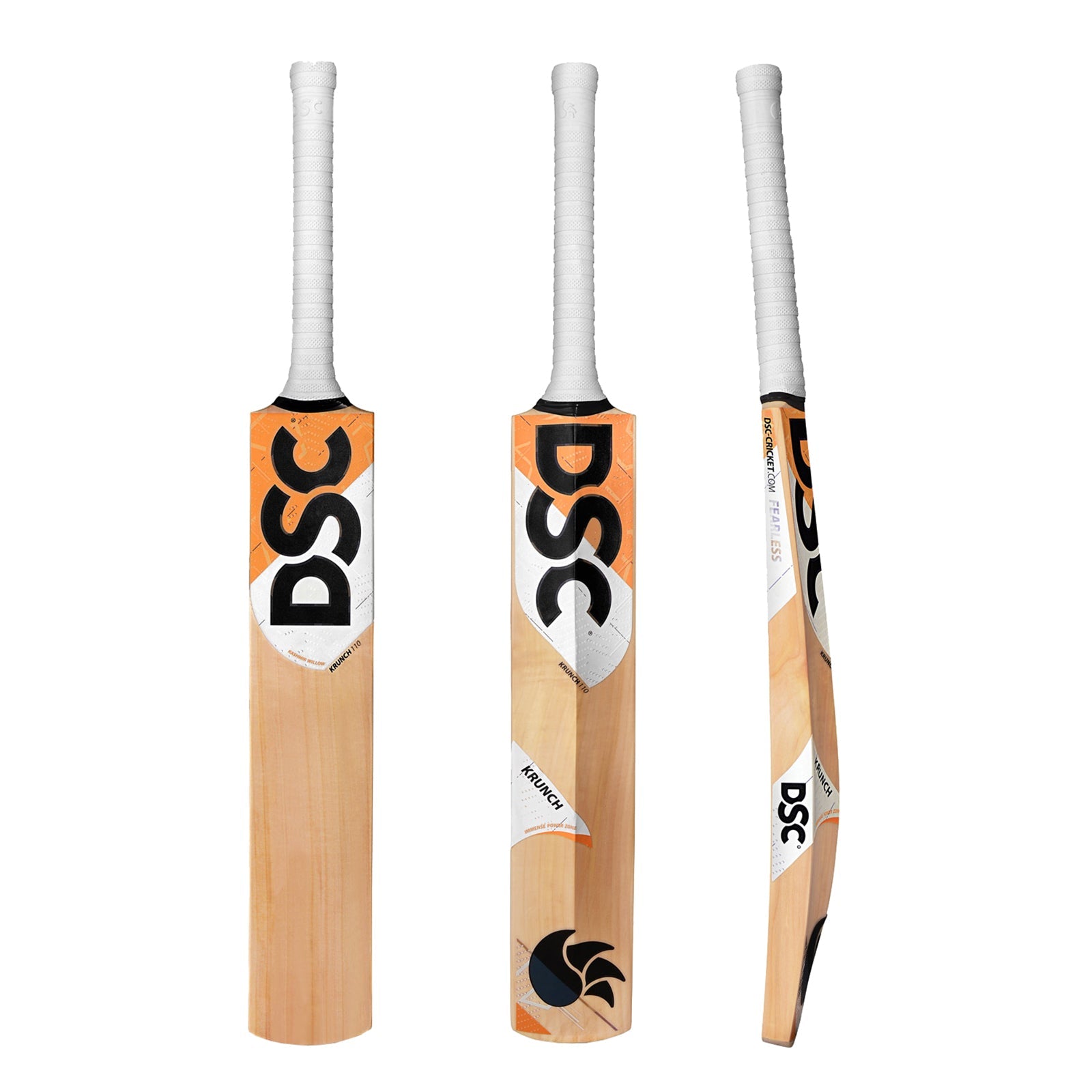 DSC Krunch 110 Kashmir Willow Cricket Bat - Harrow