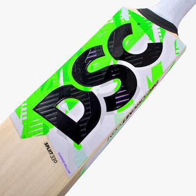 DSC Spliit 330 Kashmiri Willow Junior Cricket Bat - Size 6