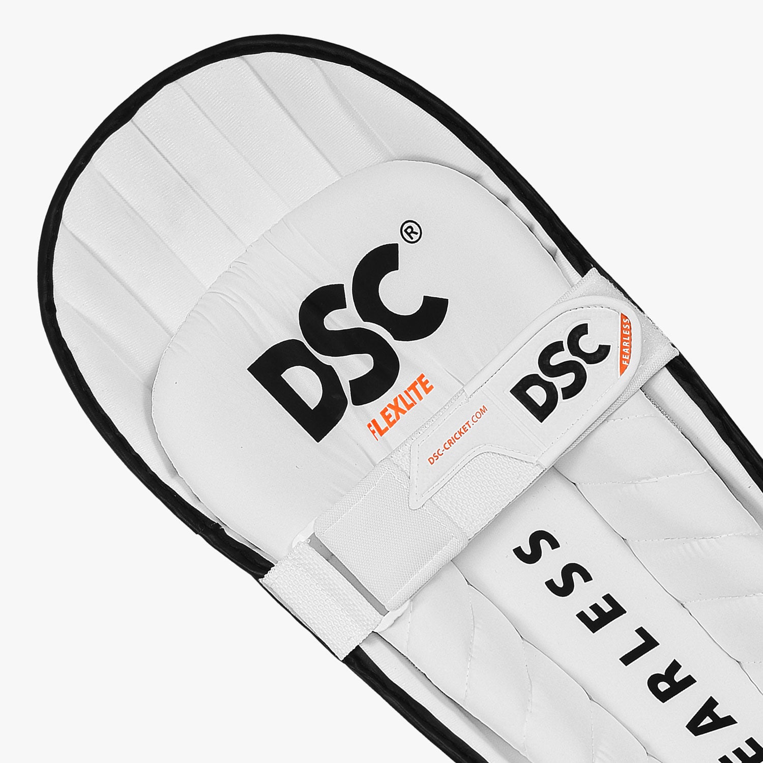 DSC Flexlite Batting Leg Guard - Adult Royal Blue