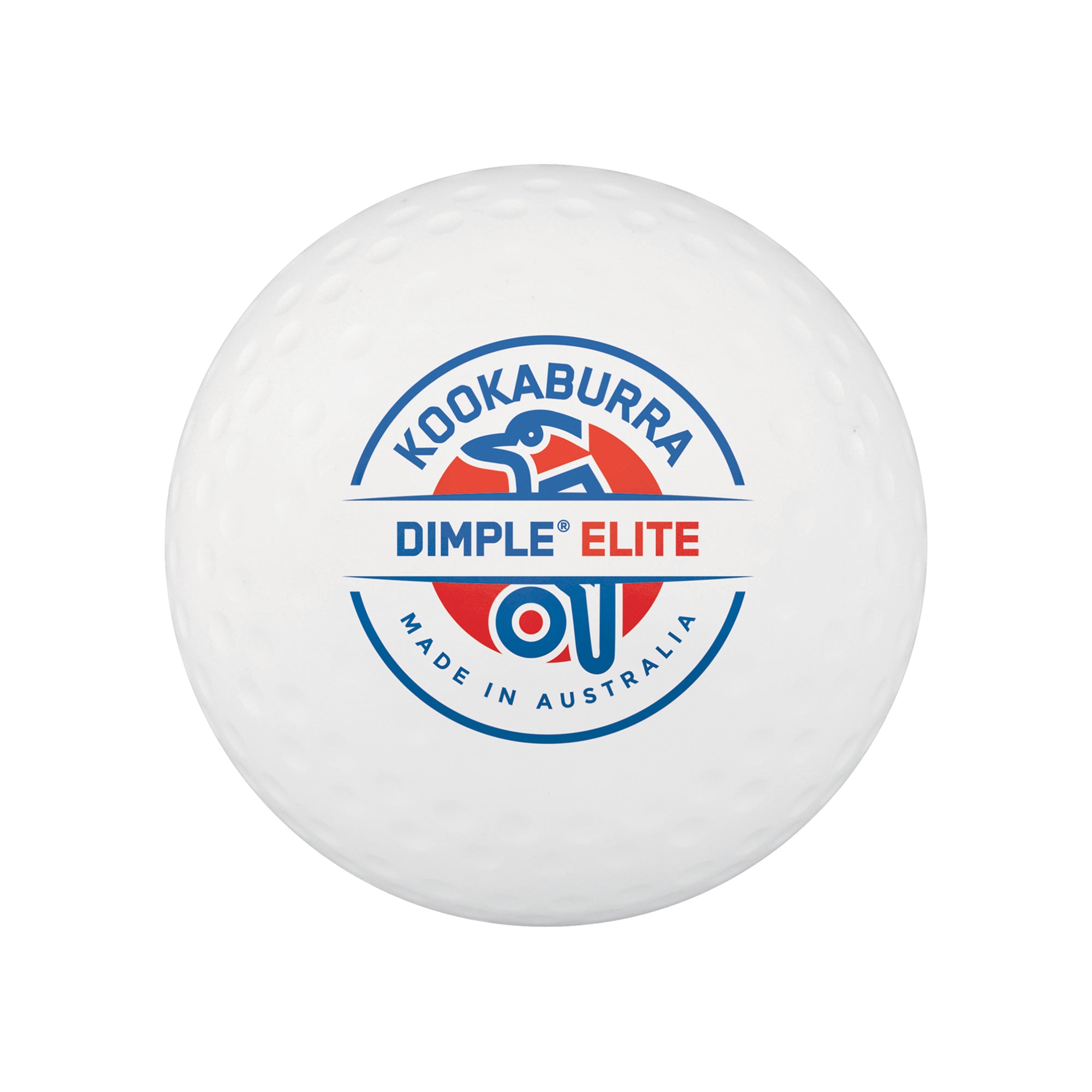 Kookaburra Dimple Elite Hockey Ball - White