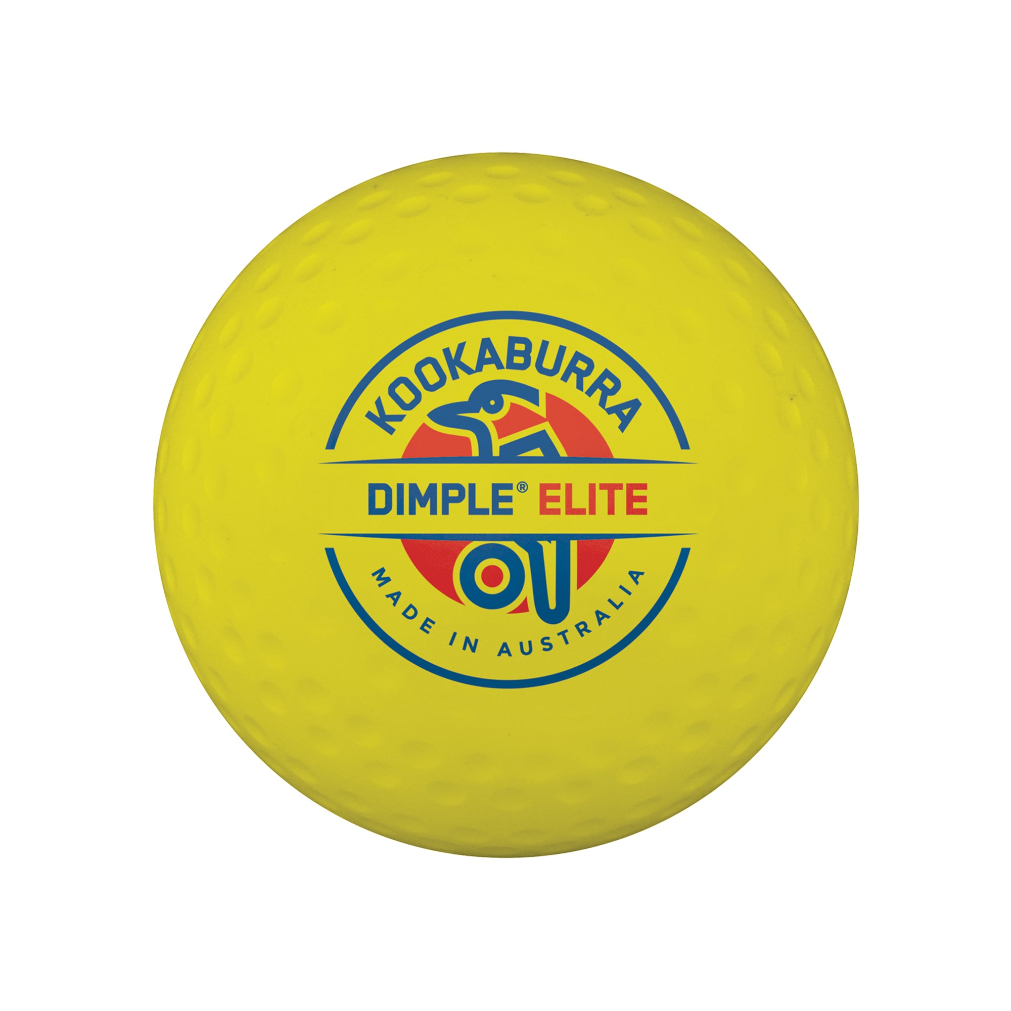 Kookaburra Dimple Elite Hockey Ball - Yellow