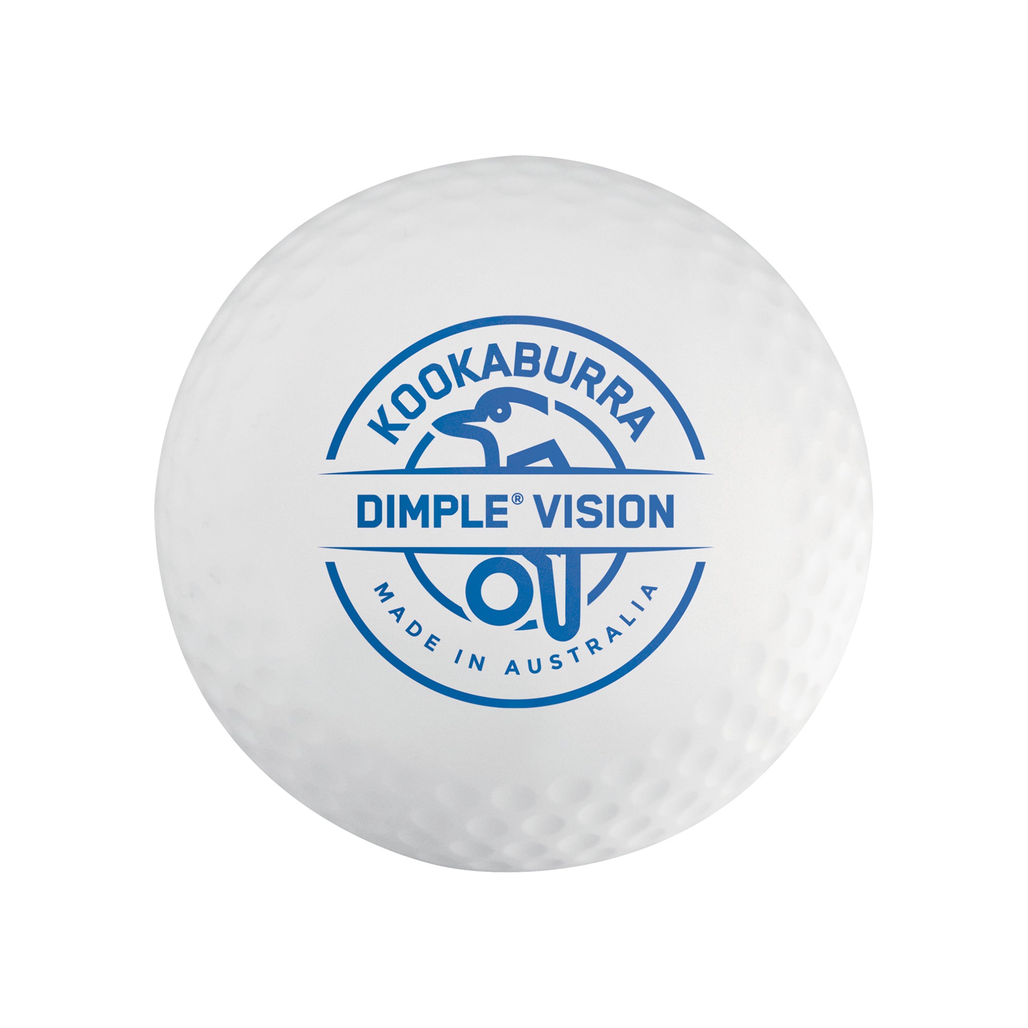 Kookaburra Dimple Vision Hockey Ball - White