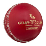 Gray Nicolls Crest 3 Star 4 Pc Ball - Red 156g