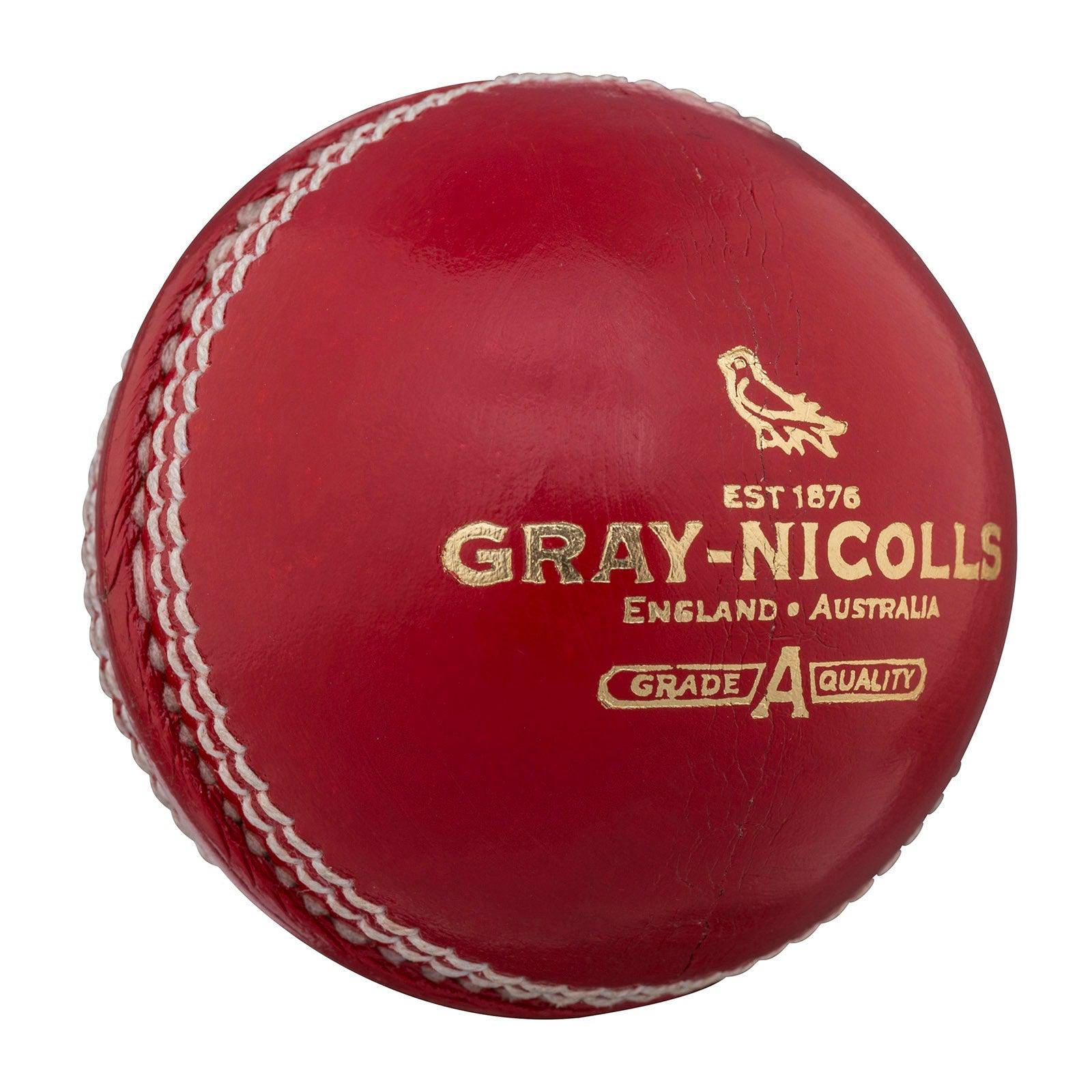Gray Nicolls Crest Special 2 Pc Ball - Red 156g