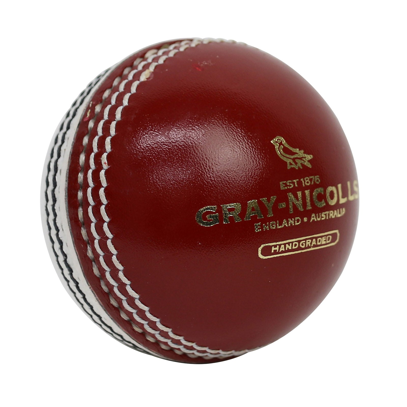 Gray Nicolls Crest Special 2 Pc Ball - Red White 156g